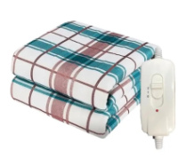 Електричне простирадло двоспальне Electric blanket 150х180 см ОДНОЗОННЕ, Туреччина