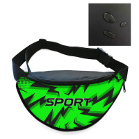 Сумка-бананка чоловіча/жіноча Sport 32×16 см з розширювачем поясна сумка або сумка через плече (02883)