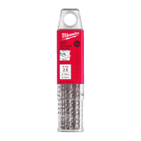 Свердло по металу HSS-G MILWAUKEE DIN340, діаметр 2,5x95х62мм, подовжене, (10 шт), пластикова коробка