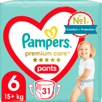 Подгузники Pampers Premium Care Pants Extra Large (15+ кг), 31 шт. (8001090759917)