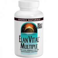 Мультивитамины, Elan Vital Multiple, Source Naturals, 90 таблеток