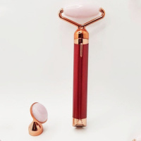 Массажер ролик электрический для лица Facial Roller Massager. CG-240 Цвет: красный