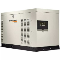 Газовый генератор RG02724RNAX, однофазный, 220/380В, 50Hz, 21.6кВт, электростартер, водяное охлаждение (1580х776х981), 426кг