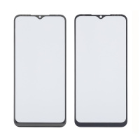 Стекло тачскрина с OCA плёнкой для TECNO Pop 6 Pro чёрное с олеофобным покрытием, закалённое