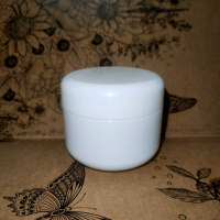 Баночка «ЛОРА» 50 мл з мембраною біла