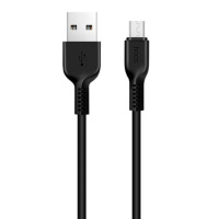 Кабель зарядного телефону, планшета Hoco X20 Flash Micro USB Cable (2m) Чорний - купити в SmartEra.ua