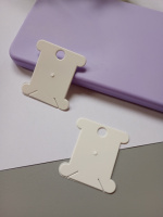 Пластиковые катушки для намотки и хранения ниток / 4 х3,5 см /  10 шт.