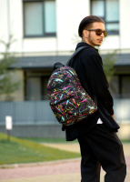 Рюкзак унісекс високої якості українського виробництваТОП продажу  -  принт «ABSTRACT»