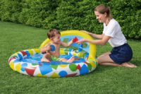 Bestway 52378 (120 х 117 х 46 см) Надувний дитячий басейн 120 x46см, в комплекті 5 іграшок