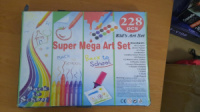 Набор для рисования Super Mega Art Set 228 предметов в чемоданчике УЦЕНКА! Плохая упаковка