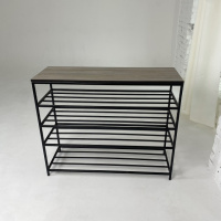 Полка для обуви Валенсия 90см риголетто темный 0-1-9005