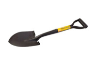 Лопата сапёрная Mastertool 150х205х670 мм з деревянной ручкой (14-6276)