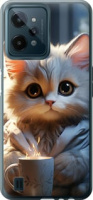 Чехол на Realme C31 White cat 5646u-2593