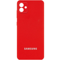 Чохол Silicone Cover Full Camera (AA) для Samsung Galaxy A04, Червоний / Red - купити в SmartEra.ua