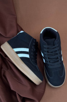 Кросівки жіночі демісезонні, колір чорно-білий, 248RSD20-8R