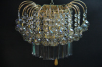 Хрустальное Бра SVLIGHT двухламповое 18029/2 золото