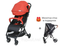 Коляска FreeON SOLO Red-Black