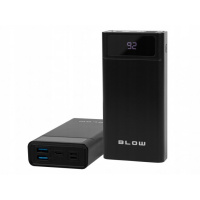 Батарея универсальная Blow 40000mAh, PD/20W, QC/3.0, inp:Micro-USB/USB-C, out:USB-A*2/USB-C, black (PB40AB)