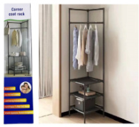 Угловая напольная вешалка для одежды Corner / WT-647