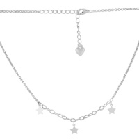 Серебряное колье CatalogSilver с без камней, вес изделия 3,06 гр (2102823) 360400 размер