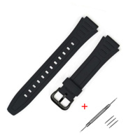 Ремінець для Casio G-Shock W-800H Black BK чорний полімерний браслет 1051-1339