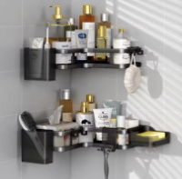 Угловая полка для ванной комнаты Corner shower caddy 2 шт комплект версия 2