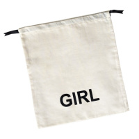 Мешок хлопковый ORGANIZE для вещей 30х35 см Girl (светлый)