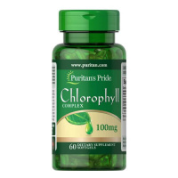 Puritan's Pride Chlorophyll Complex 100mg 60 рідких капсул