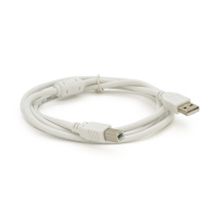 Кабель USB 2.0 AM/BM, 0.8m, 1 феррит, белый