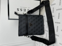 Чоловіча Сумка Guess через плече LUX сірий