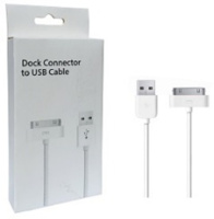 Кабель USB/IPHONE 4 WHITE (77599)