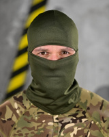 Літня балаклава coolmax олива ВТ7483