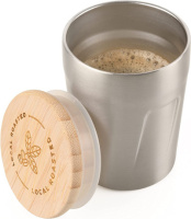 Термокружка Troika Espresso doppio 160 мл, серая