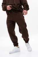 Теплі флісові спортивні штани джогери Without Port Brown