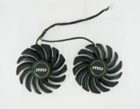 Вентилятор кулер PowerLogic PLD09210S12HH 4-pin 87 мм для видеокарты MSI УЦЕНКА