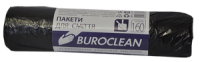 Пакети для сміття 160л/10шт, чорні BuroClean ECO