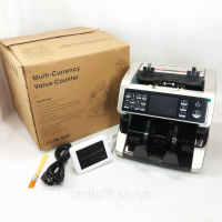 Лічильник банкнот Bill Counter AL-920 з визначенням номіналу та детекторами UV/MG/IR