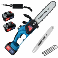 Акумуляторна ланцюгова пилка DOMOTEC Chain Saw 12″/16″ 96V • Садова акумуляторна пилка DOMOTEC Chain Saw 12″/16″ 96V з 2 шинами 305/406 мм і 2...