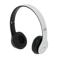 Беспроводные Bluetooth наушники P47 Led, Black/White