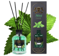 Аромадиффузор для дома Мята Golden Silva Reed Diffuser, 150 ml