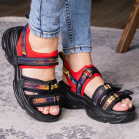 Женские сандалии Fashion Benny 1703 39 размер 24,5 см Черный