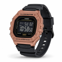 Чоловічий годинник Casio W-218HM-5A — Спортивна класика з електронним циферблатом та підсвічуванням