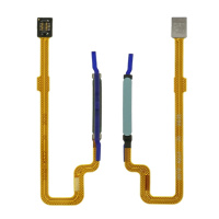 Шлейф для Xiaomi Redmi Note 11E с синим сканером отпечатка пальцев