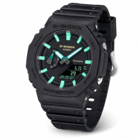 Чоловічий годинник Casio G-SHOCK GA-2100RC-1A — Спортивний карбоновий корпус та водозахист 20 ATM