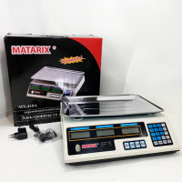 Весы торговые MATARIX MX-410A 50 кг электронные с калькулятором 220 В