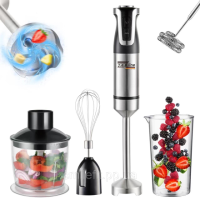 Ручний блендер 5 в 1 HB ZP-073 1500 Вт Чорний