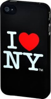 Кришка для Iphone 4S «Ny Logo», чорна