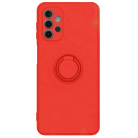 Чохол TPU Candy Ring Full Camera Для Samsung Galaxy A72 4G / A72 5G (Червоний / Red) - купити в SmartEra.ua