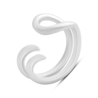 Серебряное кольцо CatalogSilver с без камней, вес изделия 6,79 гр (2191926) 19 размер