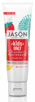 Детская зубная паста без фтора «Клубничная» от 2 лет * Jason (США) *